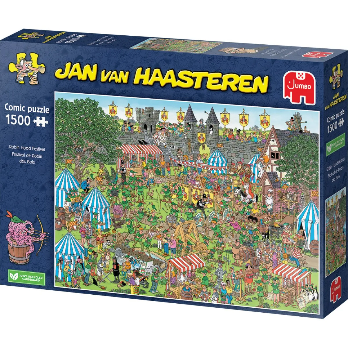 Jumbo Tekening|1500-1999<Robin Hood Festival - JvH - 1500 stukjes