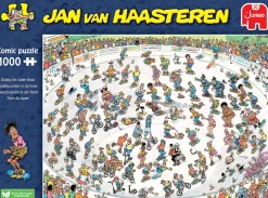 Jumbo 1000-1499<Skateboarden in de bowl - Jan van Haasteren - 1000 stukjes
