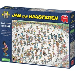 Jumbo 1000-1499<Skateboarden in de bowl - Jan van Haasteren - 1000 stukjes