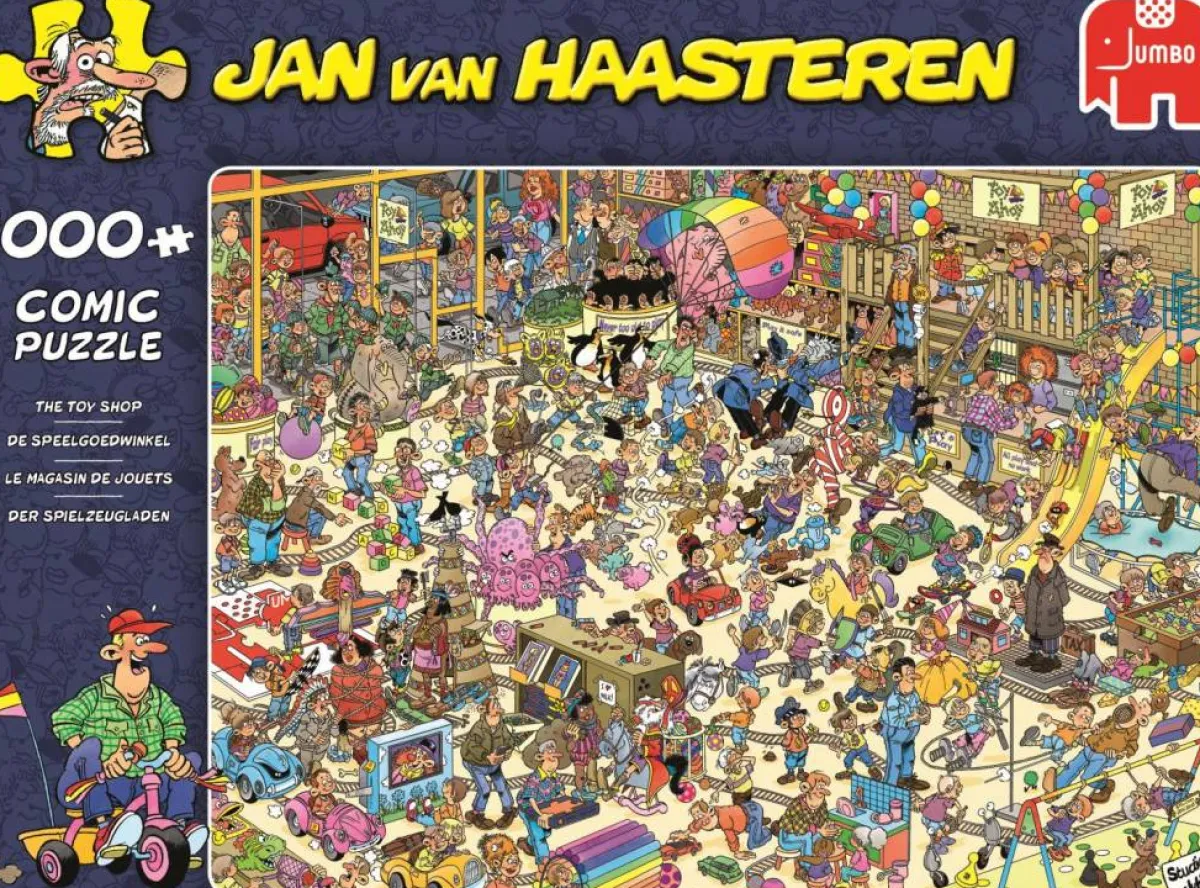 Jumbo Tekening|1000-1499<Speelgoedwinkel - JvH - puzzel van 1000 stukjes