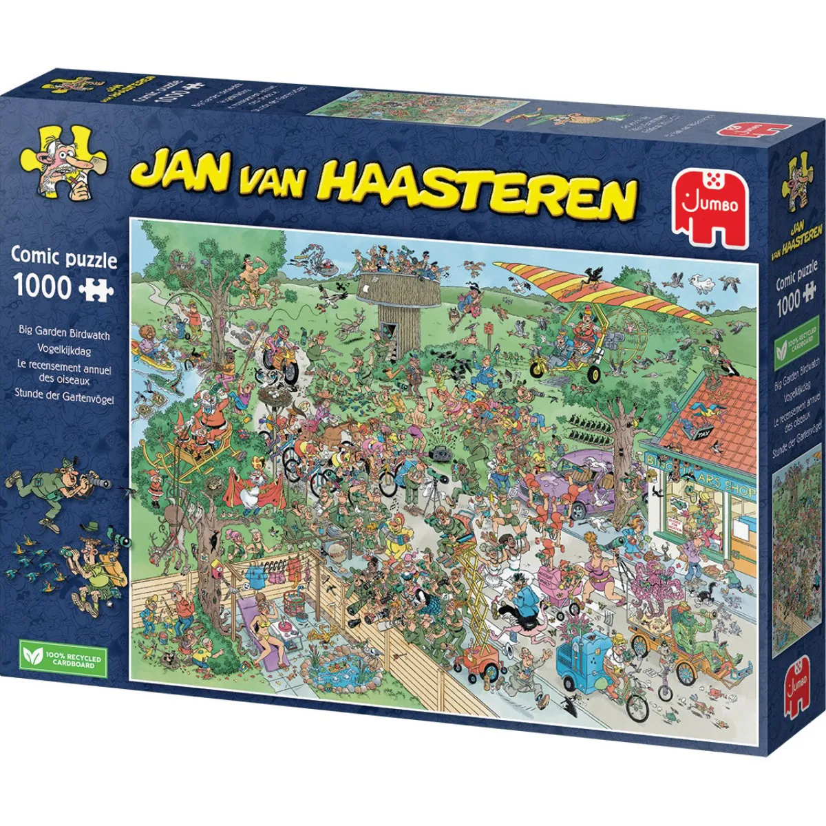 Jumbo 1000-1499<Vogelkijkdag - Jan van Haasteren - puzzel van 1000 stukjes