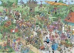 Jumbo 1000-1499<Vogelkijkdag - Jan van Haasteren - puzzel van 1000 stukjes