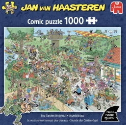 Jumbo 1000-1499<Vogelkijkdag - Jan van Haasteren - puzzel van 1000 stukjes