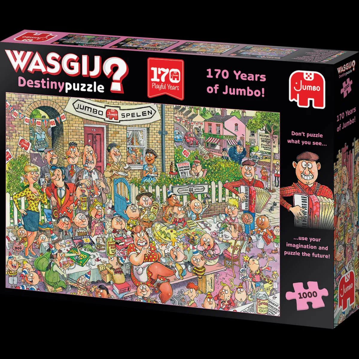 Jumbo 1000-1499<Wasgij Destiny - 170 Years of - 1000 stukjes