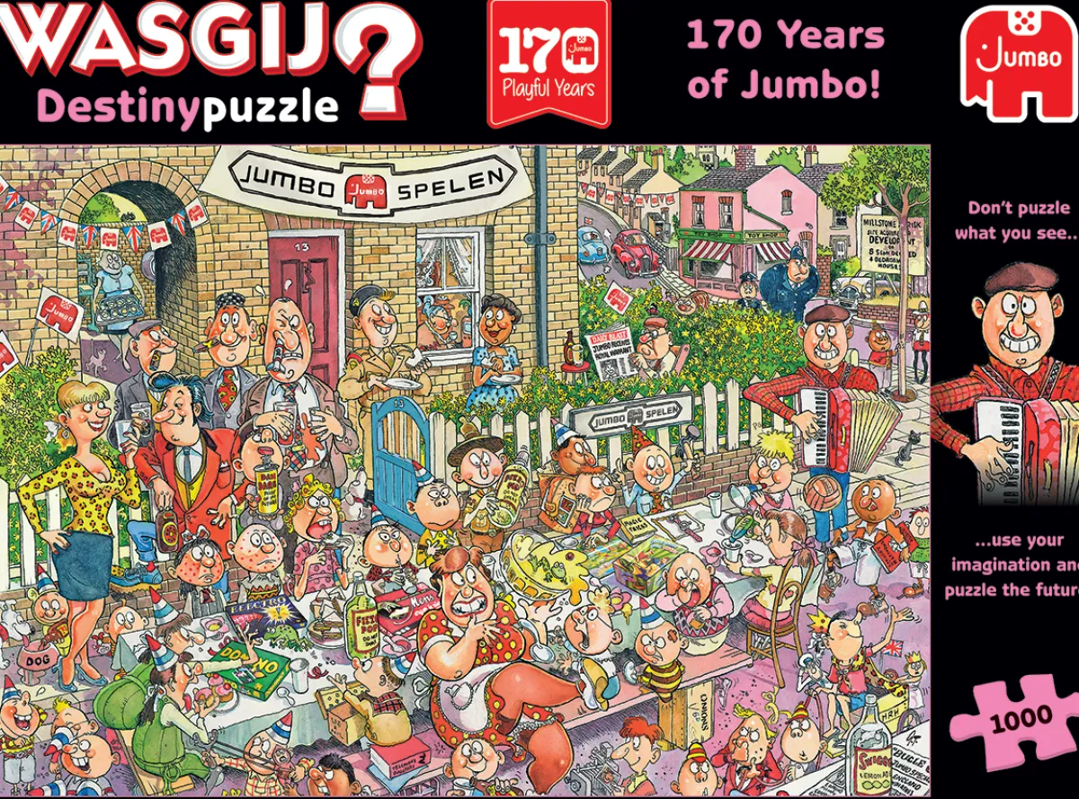 Jumbo 1000-1499<Wasgij Destiny - 170 Years of - 1000 stukjes