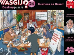 Jumbo 1000-1499<Wasgij Destiny 24 - Business as Usual - 1000 stukjes