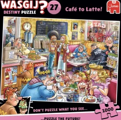 Jumbo 1000-1499<Wasgij Destiny 27 - Café to Latte! - 1000 stukjes