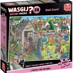 Jumbo 1000-1499<Wasgij Destiny 28 - Dad Cave! - 1000 stukjes