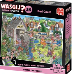 Jumbo 1000-1499<Wasgij Destiny 28 - Dad Cave! - 1000 stukjes