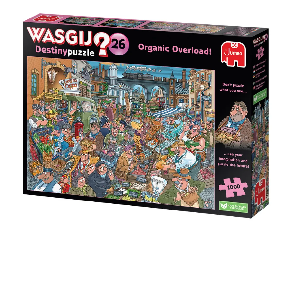 Jumbo 1000-1499<Wasgij Destiny 26 - Organic Overload! - 1000 stukjes