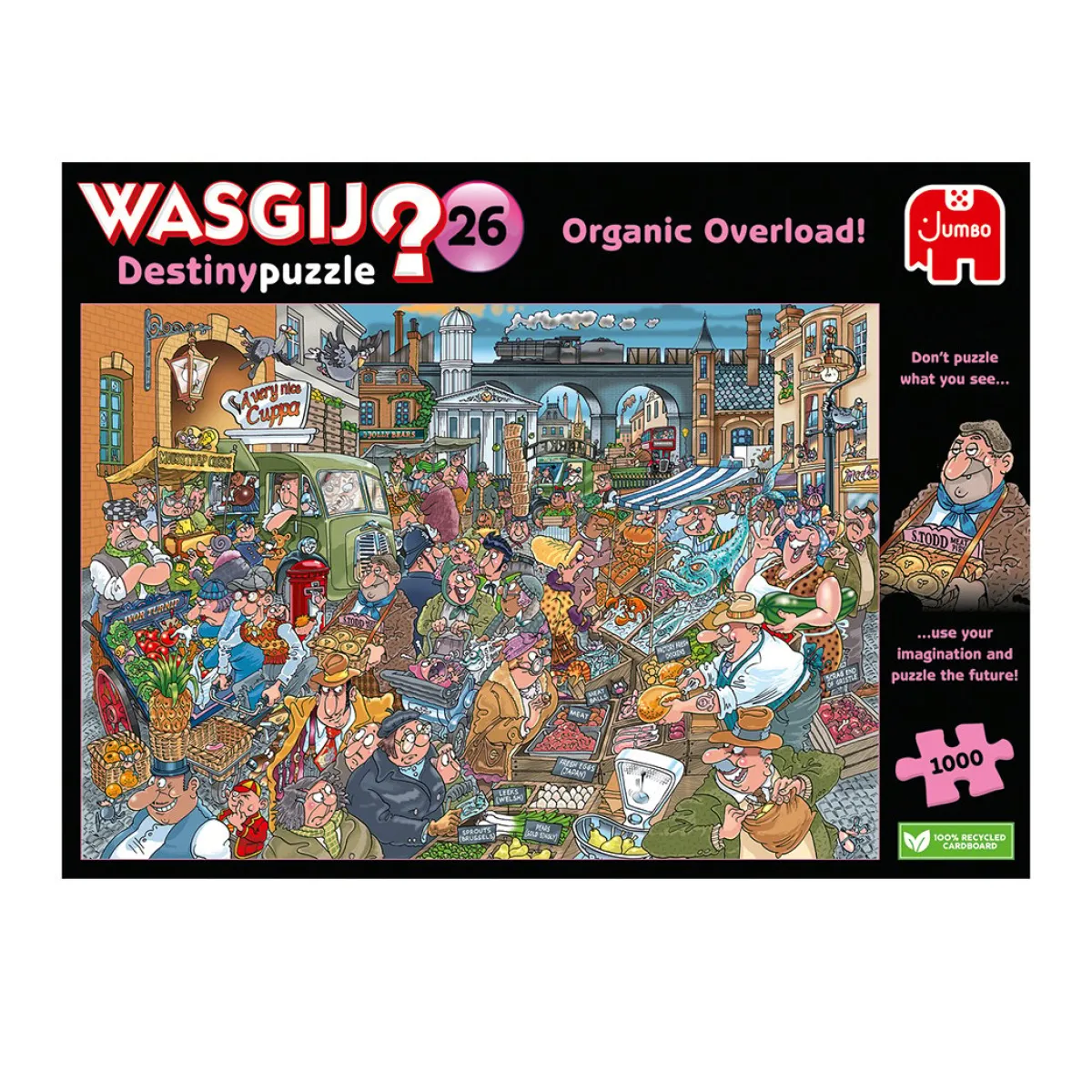 Jumbo 1000-1499<Wasgij Destiny 26 - Organic Overload! - 1000 stukjes