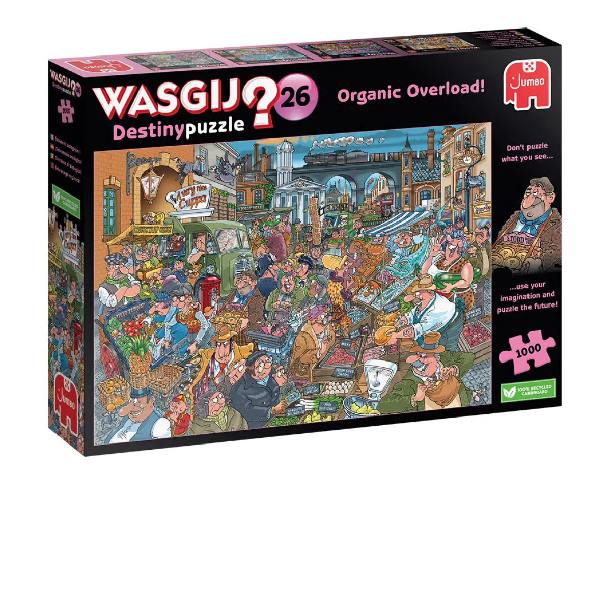 Jumbo 1000-1499<Wasgij Destiny 26 - Organic Overload! - 1000 stukjes
