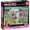 Jumbo Tekening|1000-1499<Wasgij Destiny 29 - Pitch-Perfect! - Camping - 1000 stukjes