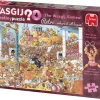 Jumbo Tekening|1000-1499<Wasgij Destiny Retro 4 - The Wasgij Games! - 1000 stukjes