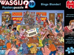 Jumbo Tekening|1000-1499<Wasgij Mystery 19 - Bingo Blunder! - 1000 stukjes