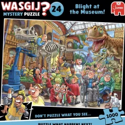 Jumbo 1000-1499<Wasgij Mystery 24 - Blight at the museum - 1000 stukjes