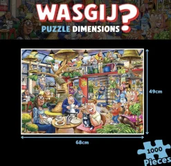 Jumbo 1000-1499<Wasgij Mystery 28 - Kat & Muis Spel! - 1000 stukjes