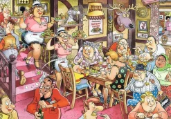 Jumbo Tekening|1000-1499<Wasgij Mystery 5 - Sunday Lunch - legpuzzel van 1000 stukjes