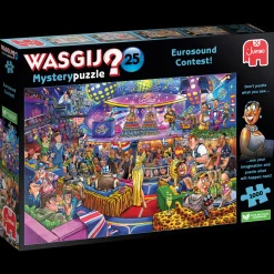 Jumbo 1000-1499<Wasgij Mystery 25 - The Eurosound Contest - 1000 stukjes