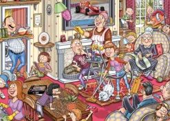 Jumbo 1000-1499<Wasgij Mystery 10 - Voorjaarsschoonmaak! - 1000 stukjes