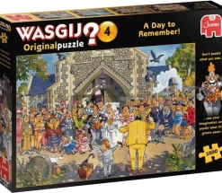 Jumbo Tekening|1000-1499<Wasgij Original 4 - A Day to Remember - legpuzzel van 1000 stukjes