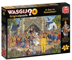 Jumbo Tekening|1000-1499<Wasgij Original 4 - A Day to Remember - legpuzzel van 1000 stukjes