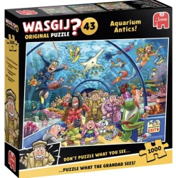 Jumbo 1000-1499<Wasgij Original 43 - Aquarium Antics! - 1000 stukjes