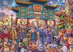 Jumbo 1000-1499<Wasgij Original 39 - Chinese New Year - 1000 stukjes