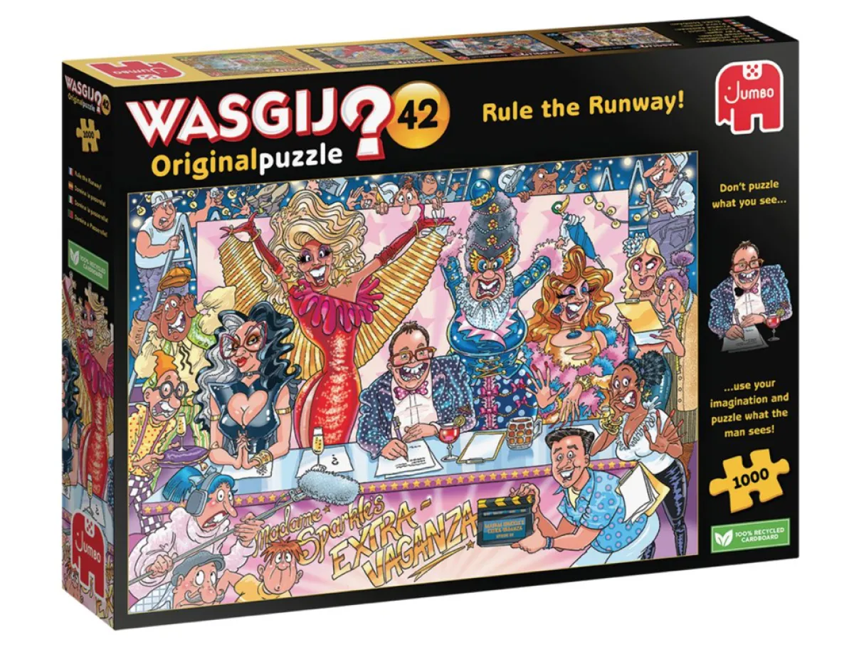 Jumbo 1000-1499<Wasgij Original 42 - Glitter en Schitter - 1000 stukjes