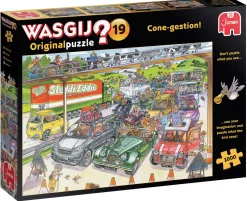 Jumbo 1000-1499<Wasgij Original 19 - Pitstop! - 1000 stukjes