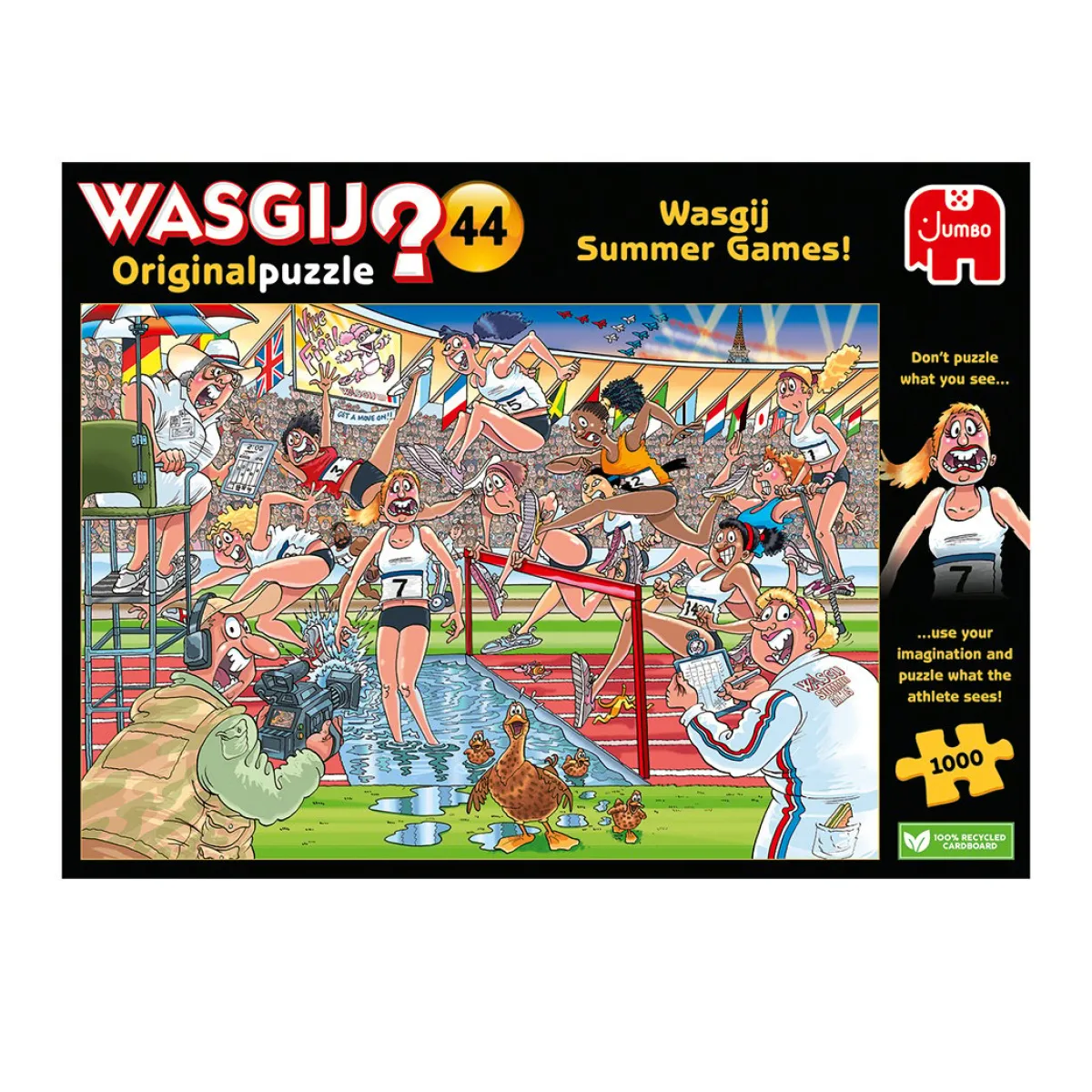 Jumbo 1000-1499<Wasgij Original 44 - Summer Games! - 1000 stukjes