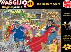 Jumbo 1000-1499<Wasgij Original 41 - The Restore Store - puzzel van 1000 stukjes
