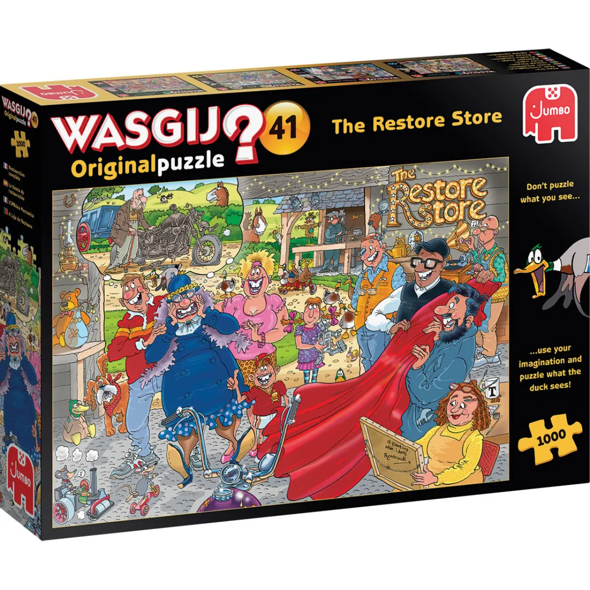 Jumbo 1000-1499<Wasgij Original 41 - The Restore Store - puzzel van 1000 stukjes