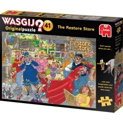 Jumbo 1000-1499<Wasgij Original 41 - The Restore Store - puzzel van 1000 stukjes