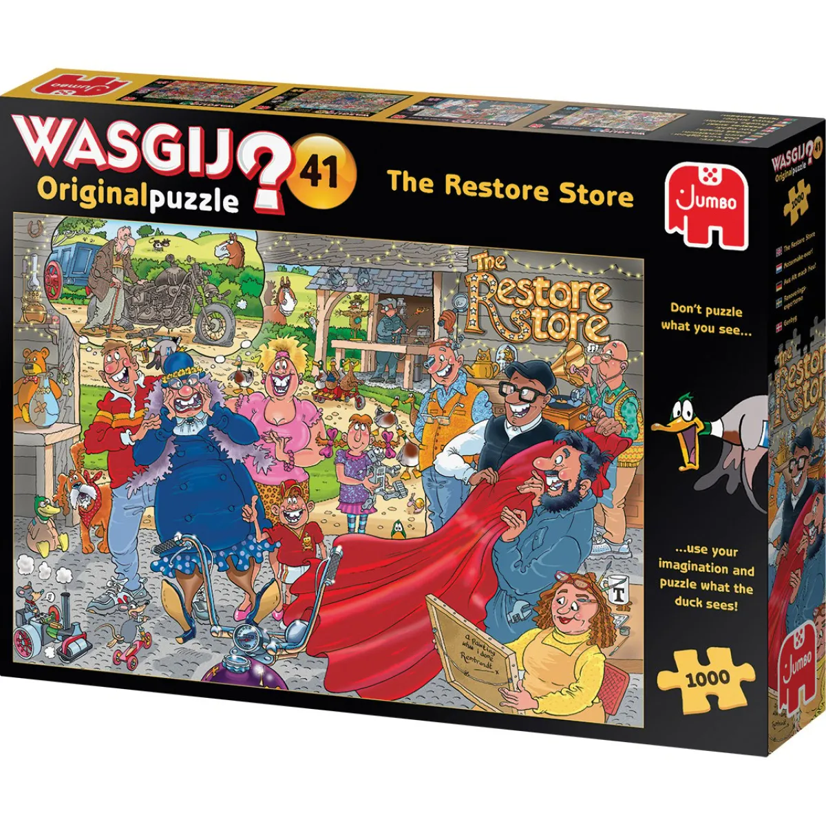 Jumbo 1000-1499<Wasgij Original 41 - The Restore Store - puzzel van 1000 stukjes