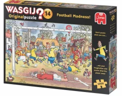 Jumbo 1000-1499<Wasgij Original 14 - Voetbalgekte! - 1000 stukjes