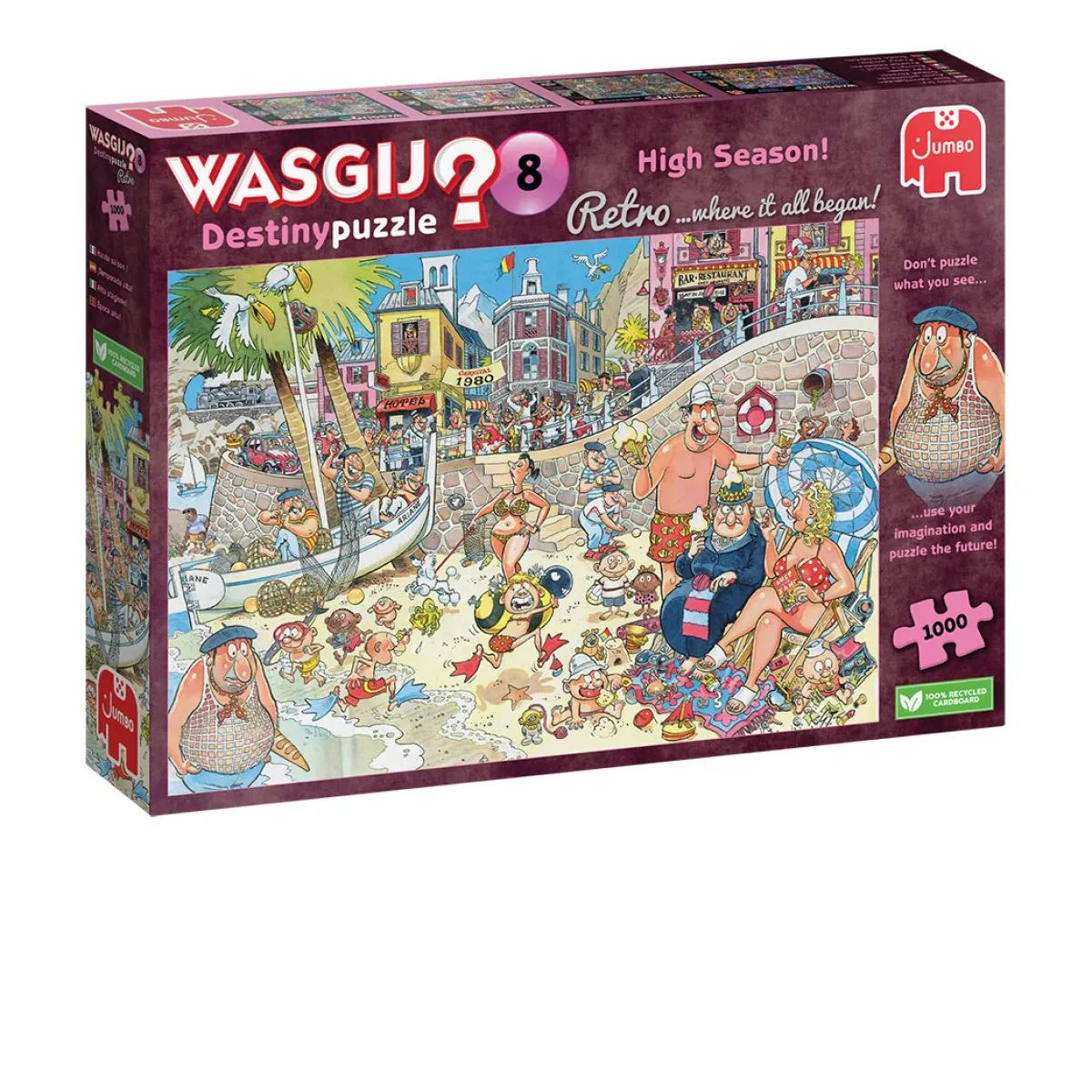 Jumbo 1000-1499<Wasgij Retro Destiny 8 - Hoogseizoen! - 1000 stukjes