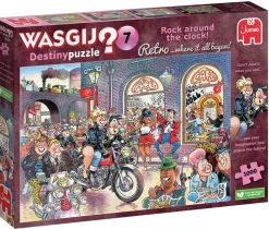 Jumbo 1000-1499<Wasgij Retro Destiny 7 - Rock Around The Clock - 1000 stukjes
