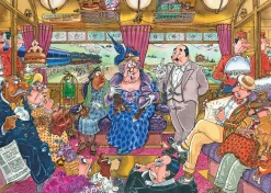 Jumbo 1000-1499<Wasgij Retro Mystery 9 - De Grote Treinroof! - 1000 stukjes