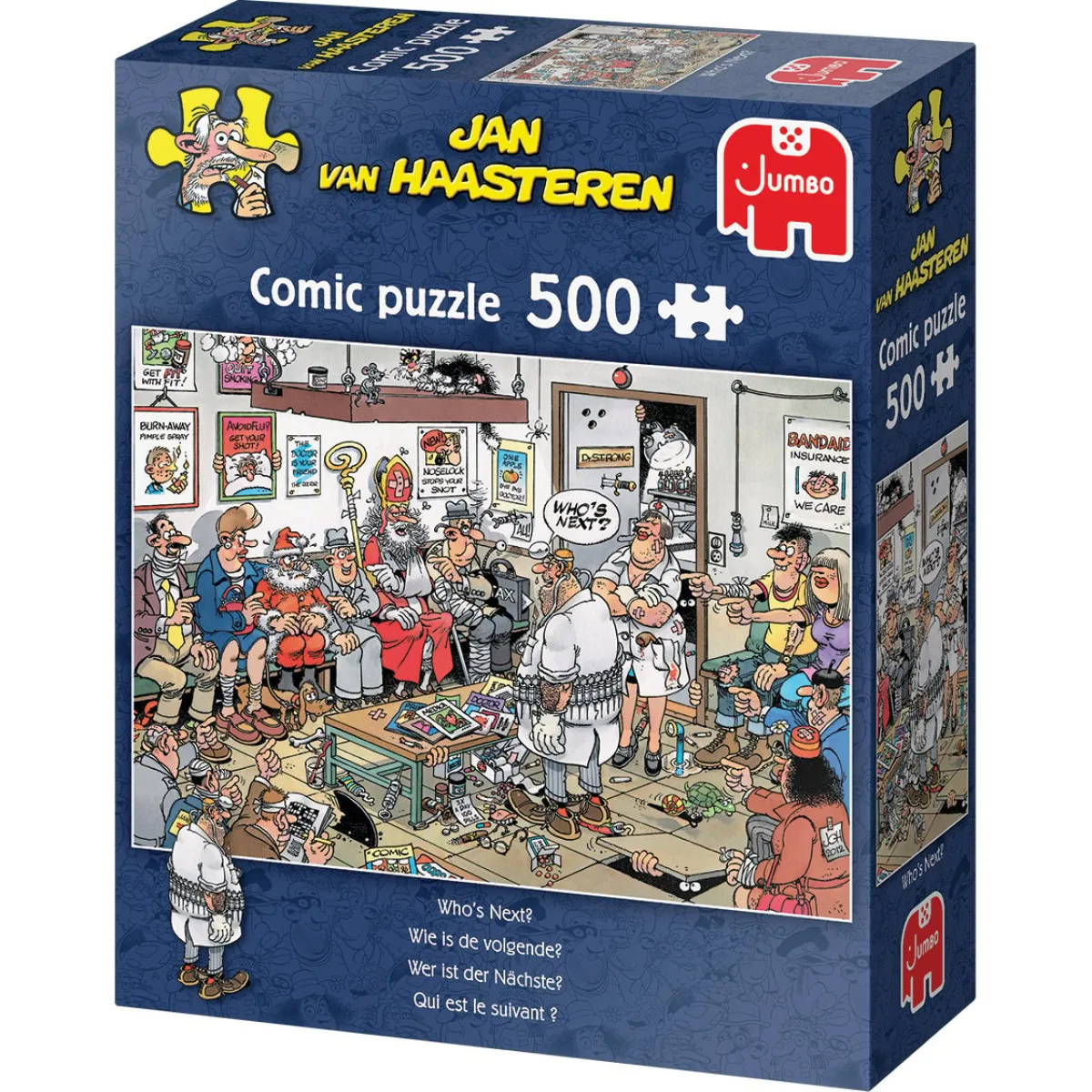 Kinderen Jumbo Tekening|Legpuzzels<Wie is de volgende ? - Jan van Haasteren - puzzel van 500 stukjes