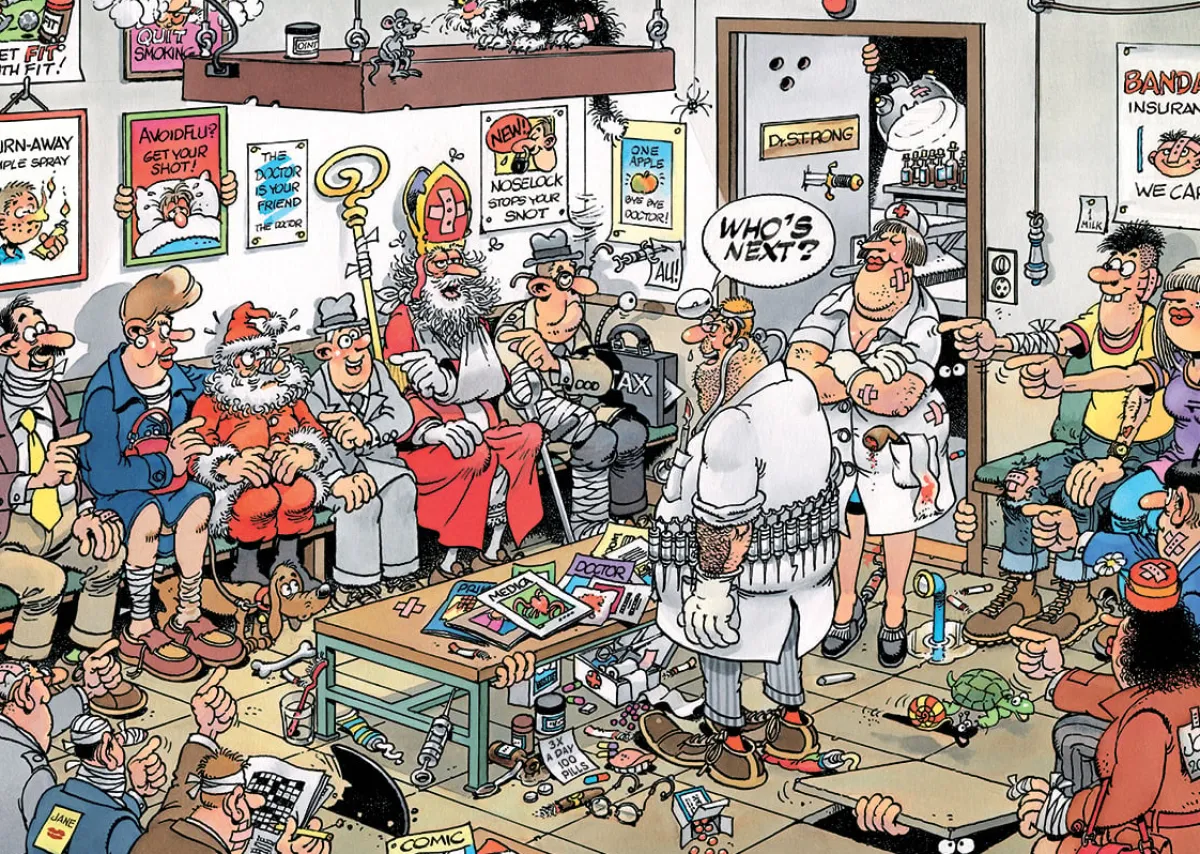 Kinderen Jumbo Tekening|Legpuzzels<Wie is de volgende ? - Jan van Haasteren - puzzel van 500 stukjes