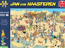 Jumbo 1000-1499<Zandsculpturen - Jan van Haasteren - puzzel van 1000 stukjes