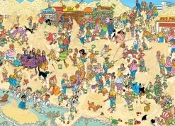 Jumbo 1000-1499<Zandsculpturen - Jan van Haasteren - puzzel van 2000 stukjes