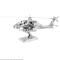 Metal Earth 3d Puzzels<AH-64 Apache - 3D puzzel