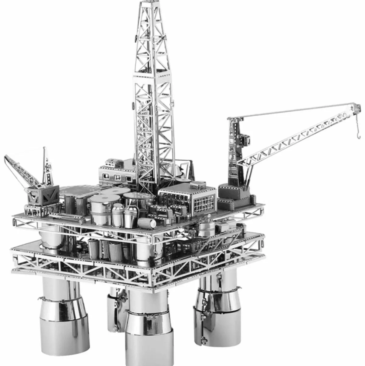 Metal Earth 3d Puzzels<Booreiland en olietanker - Gift Box - 3D puzzel