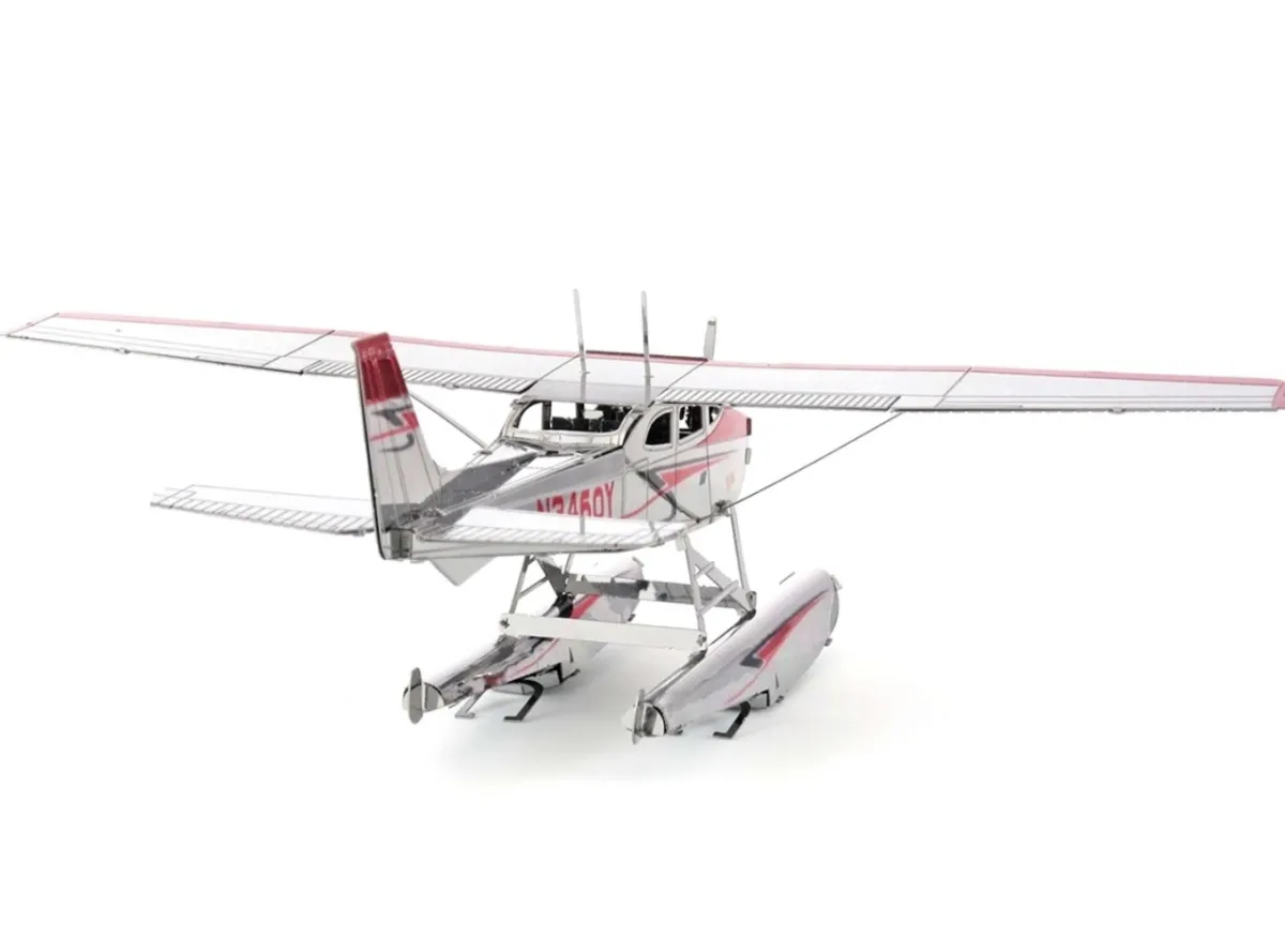 Metal Earth 3d Puzzels<Cessna 182 Floatplane - 3D puzzel
