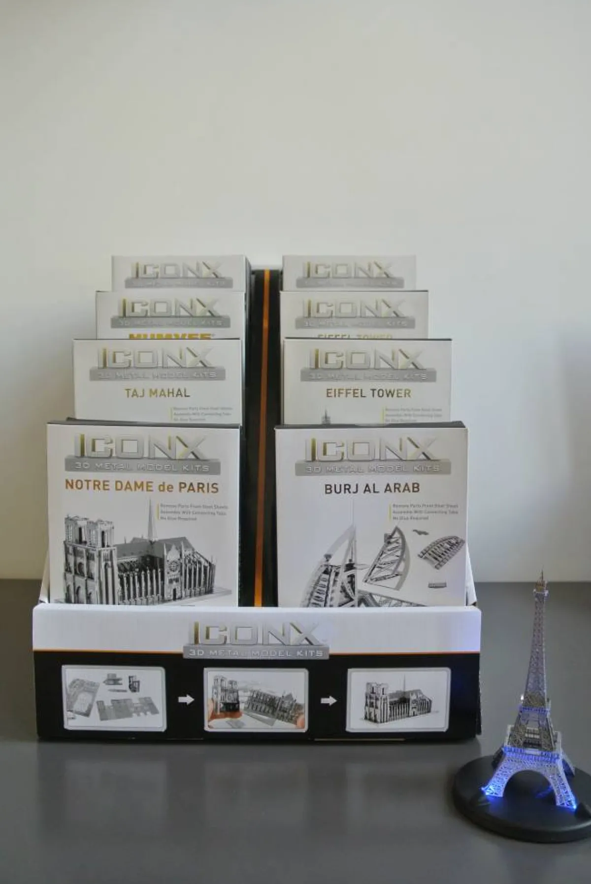 Metal Earth 3d Puzzels<Eiffel Tower - Iconx 3D