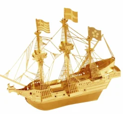Metal Earth 3d Puzzels<Gouden Driemaster Golden Hind - 3D puzzel