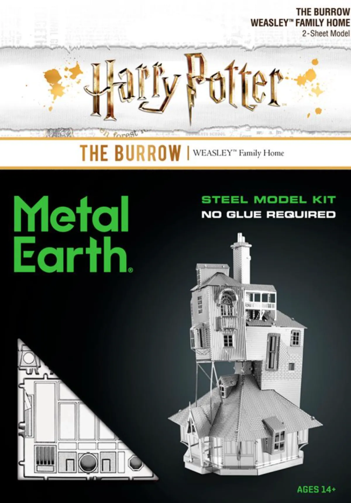Metal Earth 3d Puzzels<Harry Potter - The Burrow - 3D puzzel