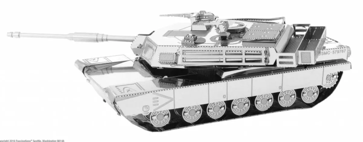 Metal Earth 3d Puzzels<M1 Abrams Tank - 3D puzzel